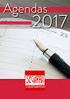 Agendas Catálogo 2017