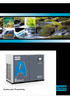 Atlas Copco. Compresores de tornillo exentos de aceite con inyección de agua AQ VSD / AQ (15-55 kw / CV)