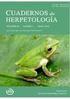 Herpetología Notas para el estudio de los anfibios y reptiles en Oaxaca