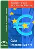 Adaptación al euro de la Junta de Andalucía. G u í a Informativa nº1