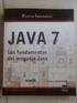 JAVA 7 Los fundamentos del lenguaje Java