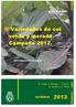Variedades de col verde y morada. Campaña 2012.
