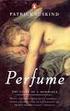Guía de lectura. El perfume Historia de un asesino Patrick Süskind