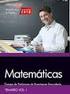 Temario MATEMÁTICAS 11. Conceptos básicos de la teoría de conjuntos. Estructuras algebraicas