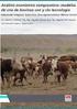 Análisis económico-financiero de modelos de Cría bovina en el Este de la provincia del Chaco, Argentina