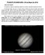 Tránsito de Io y su Sombra, por delante de Júpiter, el 08/04/2016 a las 22:05 T.U.