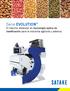 Serie EVOLUTION. El máximo estándar en tecnología óptica de clasificación para la industria agrícola y plástica.