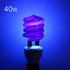 Lámpara fluorescente de luz UV (ultravioleta) a prueba de explosión de 160 vatios - con 4 tubos fluorescentes - Clase I División 1