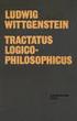 TEXTO DE WIITGENSTEIN: Tratado lógico-filosófico
