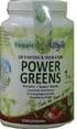 1 kg POWER GREEN batido de proteína vegetal con superalimentos sabor FRESA