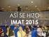 Programa detallado de IMAT 2015