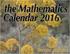 Calendario de matemáticas noviembre