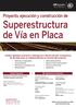 Superestructura de Vía en Placa