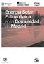 Energía Solar Fotovoltaica en la Comunidad de Madrid