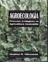 Capítulo 2. La Agroecología: Su rol en el logro de una agricultura sustentable