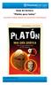 Guía de lectura Platón para todos