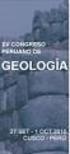 XV Congreso Peruano de Geología Curso de campo post-congreso C-6: Volcanología física Arequipa, 4 6 de Octubre del 2010