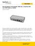 Kit de Switch Conmutador KVM de 2 Puertos DVI con USB Audio y Cables