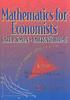 Programa. Simon, Carl; Blume, Laurence (1994) Mathematics For Economists W. W. Norton