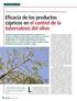 Eficacia de los productos cúpricos en el control de la tuberculosis del olivo