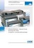 Industrial Batteries / Network Power. Sonnenschein A500.»A powerful, universal safety package«