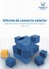 Informe de comercio exterior. Exportaciones e importaciones de Uruguay Agosto 2015