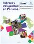 Pobreza y Desigualdad en Panamá Mapas a nivel de Distritos y Corregimientos: Año 2015