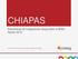 CHIAPAS. Estadísticas de trabajadores asegurados al IMSS. Agosto Comité Estatal de Información Estadística y Geográfica de Chiapas