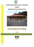 MINISTERIO DE AGRICULTURA Y GANADERIA SENASA DIRECCION DE SALUD REPRODUCTIVA CATALOGO DE TOROS (2013)