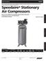 Speedaire Stationary Air Compressors
