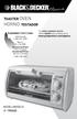 Horno tostador. toaster oven. CustomerCare Line: TRO420. For online customer service and to register your product, go to