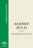 LEXNET (V.3.1) LEXNET. Manual Básico de Usuario