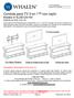 Consola para TV 3 en 1 con cajón Modelo # XLDEC54-NV Patente en EUA 8,561,551