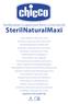 SterilNaturalMaxi. Sterilizzatore a vapore per forno a microonde