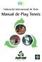 Federación Internacional de Tenis. Manual de Play Tennis