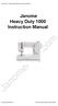 Janome HD 1000 Sewing Machine Instruction Manual. Janome Heavy Duty 1000 Instruction Manual. JanomeFlyer.com
