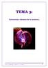 TEMA 3: Estructura atómica de la materia. Tema 3: Estructura atómica de la materia 1