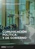 DIPLOMADO INTERNACIONAL 2017 COMUNICACIÓN POLÍTICA Y DE GOBIERNO