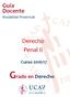Guía Docente Modalidad Presencial. Derecho Penal II. Curso 2016/17. Grado en Derecho