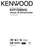 KVT-729DVD MANUAL DE INSTRUCCIONES