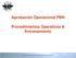 Aprobación Operacional PBN Procedimientos Operativos & Entrenamiento