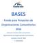 BASES Fondo para Proyectos de Organizaciones Comunitarias 2016