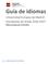Guía de idiomas. Universidad Europea de Madrid Estudiantes de Grado Última actualización 15/09/2016