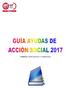 AYUDAS DE ACCIÓN SOCIAL 2017