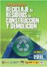 RECICLAJE de RESIDUOS de CONSTRUCCIÓN Y DEMOLICIÓN