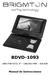BDVD-1093 DVD PORTÁTIL 9 - USB/SD-PVR - JUEGOS