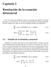 Capítulo 2. Resolución de la ecuación diferencial Estudio de la dinámica unizonal