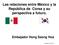 Las relaciones entre México y la República de Corea y su perspectiva a futuro. Embajador Hong Seong Hoa
