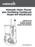 Waterpik Water Flosser plus Oscillating Toothbrush Model WP-810/811/812