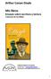 Arthur Conan Doyle Mis libros Ensayos sobre escritura y lectura Traducción de Jon Bilbao
